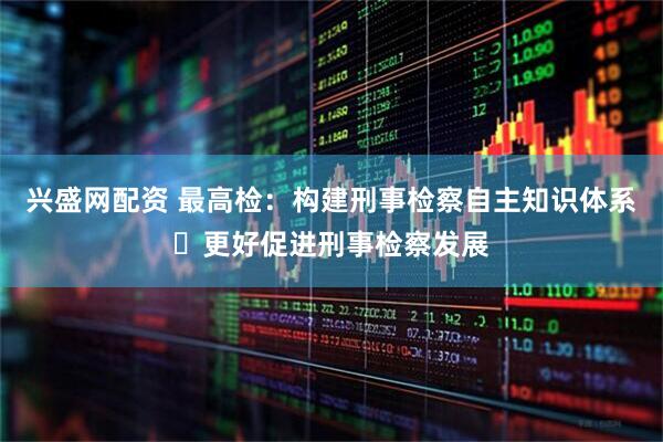 兴盛网配资 最高检：构建刑事检察自主知识体系 更好促进刑事检察发展